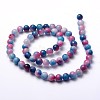 Dyed Natural Jade Beads Strands JB6mm-M-3