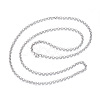 304 Stainless Steel Necklaces NJEW-E080-01P-1