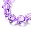 Transparent Glass Beads Strands GLAA-F114-02B-01-3