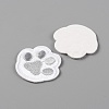 Dog Paw Print Polyester Embroidery Sew on/Self-Adhesive Patches DIY-TAC0025-03-2