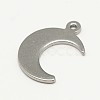 304 Stainless Steel Charms A-STAS-M037-09-2