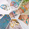 10 Strands 3 Colors Flat Round Handmade Polymer Clay Beads CLAY-SZ0002-03B-7