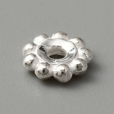 925 Sterling Silver Spacer Beads STER-WH0013-05B-S-1