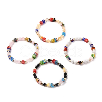 Stretch Beaded Bracelets BJEW-JB05739-1