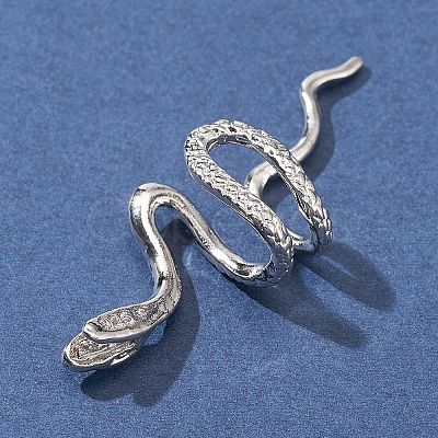 Alloy Snake Cuff Earrings EJEW-FS0001-10-1