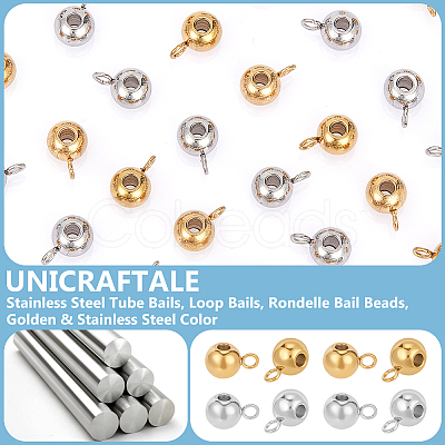 Unicraftale 304 Stainless Steel Tube Bails STAS-UN0005-51-1