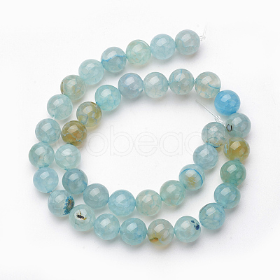 Natural Agate Beads Strands X-G-J361-01-8mm-1