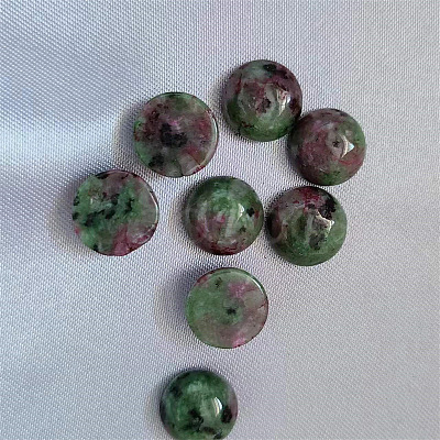 Natural Ruby in Zoisite Cabochons PW-WG66059-56-1