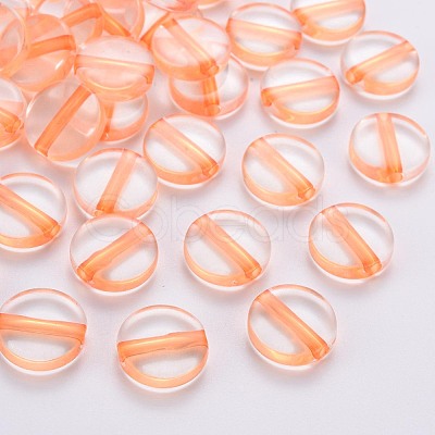 Transparent Acrylic Beads TACR-S154-09A-84-1