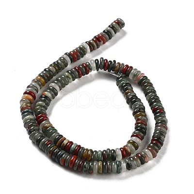 Natural African Bloodstone Beads Strands G-G084-A05-01-1