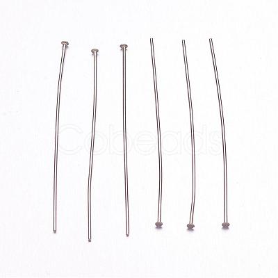 Tarnish Resistant 304 Stainless Steel Flat Head Pins STAS-H358-05B-1