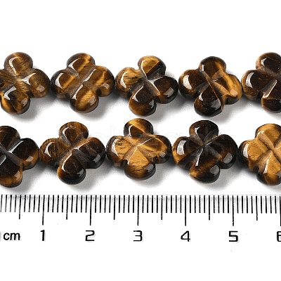 Natural Tiger Eye Beads Strands G-M418-D04-01-1