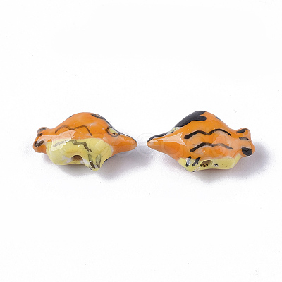 Handmade Porcelain Beads X-PORC-N004-12-1