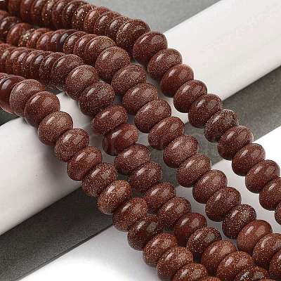 Synthetic Goldstone Beads Strands G-B077-B02-01-1