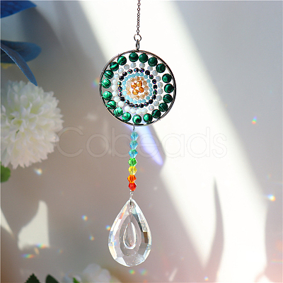 Big Pendant Decorations HJEW-PW0001-010D-1