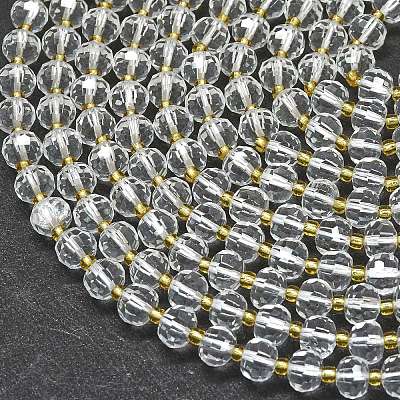 Synthetic Quartz Beads Strands G-K389-E77-01-1