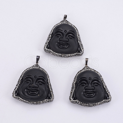 Glass Big Pendants G-L477-D01-1