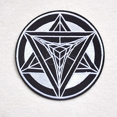 Computerized Embroidery Cloth Iron on/Sew on Patches DIY-O003-15-1