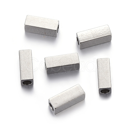 Tarnish Resistant 201 Stainless Steel Beads STAS-P223-08P-1