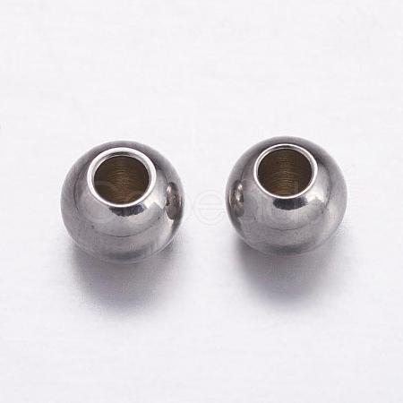 Tarnish Resistant 304 Stainless Steel Spacer Beads STAS-K146-059-A-1