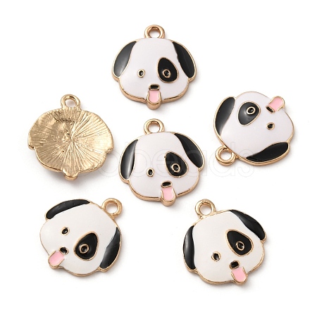 Alloy Enamel Pendants FIND-CJC0003-87G-1