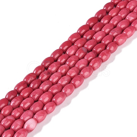 Natural Howlite Beads Strands G-K362-I07-01-1