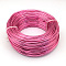 Round Aluminum Wire, Bendable Metal Craft Wire, for DIY Jewelry Craft Making, Camellia, 7 Gauge, 3.5mm, 20m/500g(65.6 Feet/500g)