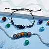   28Pcs 7 Styles Mixed Gemstone European Beads G-PH0002-37-5