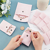SUPERFINDINGS 8Pcs 2 Style Square Velvet Jewelry Bags TP-FH0001-01A-3