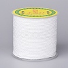 Polyester Braided Cord for Jewelry Making OCOR-F011-C12-1