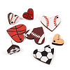 DIY Sport Theme Earring Making Kit DIY-TA0006-11-12