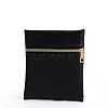 Rectangle PU Leather Jewelry Gift Zipper Bags PW-WGB98FA-16-1