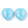Transparent Crackle Acrylic Beads CACR-N003-40A-1
