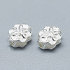 925 Sterling Silver Beads STER-T002-48S-2