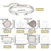 Nbeads DIY Bangle Making Kit DIY-NB0010-61-2