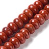 Natural Red Jasper Beads Strands G-F347-8x5mm-01-2