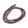 Synthetic Gold Clinquant Stone Beads Strands G-E551-A-2