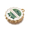 Oktoberfest Theme Alloy Enamel Pendants ENAM-S021-06G-B-2