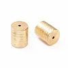 Brass Drawbench Beads X-KK-K241-01G-1