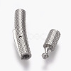 304 Stainless Steel Bayonet Clasps STAS-O114-039A-P-4