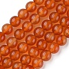 Natural Carnelian Beads Strands X-G-G0003-C06-2