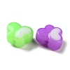 Two Tone Opaque Acrylic Beads SACR-I005-01B-2