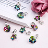 Yilisi 48Pcs 2 Styles Large Hole Alloy European Dangle Charms FIND-YS0001-01-4