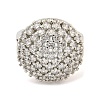 Real Platinum Plated Brass Micro Pave Clear Cubic Zirconia Cuff Rings RJEW-L113-017P-01-2