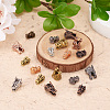 24 Pcs 12 Styles Tibetan Style Alloy Beads FIND-TA0001-32-5