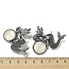 Dual-use Items Alloy Mermaid Brooch JEWB-C026-02F-AS-3