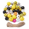 DIY Bee Pendant Decoration Making Kit DIY-YW0007-46-1