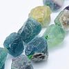 Natural Fluorite Beads Strands G-K203-64-1