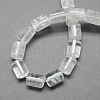 Natural Quartz Crystal Column Beads Strands X-G-S115-18-2