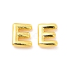 Brass Hollow Out Initial Letter Stud Earrings for Women EJEW-A044-01G-E-1